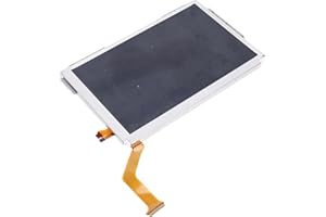 Sanpyl Replacement Top Upper LCD Screen Display for New 3DS XL LL 2015, Game Console Top Upper LCD Screen for New 3DS XL, Gam