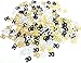 30th Birthday Confetti Decorations Supplies – 1.7 Oz | Gold Silver and Black Number 30 Confetti | Great for 30th Birthday Party Décor and Anniversary | Metallic Foil Confetti for Table Decoration