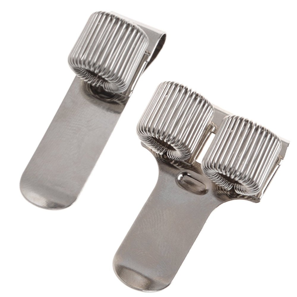 Partstock 2Pack Pen Holder Clip Set Single Hole