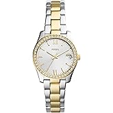 Fossil Women's Scarlette Mini Quartz Stainless Steel Three-Hand Watch
