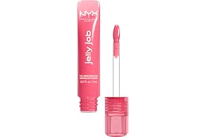 NYX Professional Makeup Lip Gloss, Jelly Job Full-Bodied Shine Gloss, Lip-Smoothing Shine, Hyper-Glossy Finish, Cherry Scente