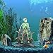 Saim Pirate Skeletons & Pirate Ships Live Action Aquarium Ornament
