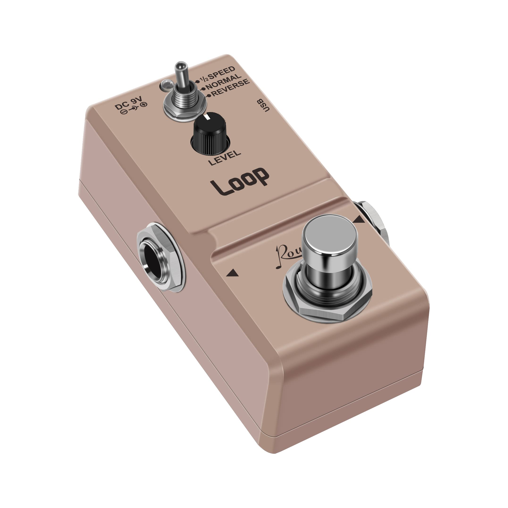 Rowin Mua Rowin Looper Effects Pedal Unlimited Overdubs 10 Minutes of Looping ...
