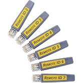 Fluke Networks Remote ID Kit for MS-POE MicroScanner with Identifiers #2-7