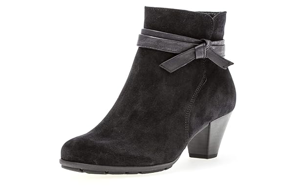Gabor Basic Stiefeletten in Übergrößen Schwarz 95.642.37 große Damenschuhe