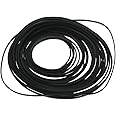 GoldenTrading Mixed Square Cassette Tape Machine Recorder Rubber Belt for Repair Maintenance - Black (Packs of 30)