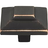 Atlas Homewares 4002-VB 1-1/2-Inch The Classics Collection Trocadero Beveled Knob, Venetian Bronze