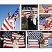 G128 - U.S. Polyester US Flag 3x5 Ft Printed Stars and Stripes Brass Grommets 150D Quality Polyester American Flag Indoor/Outdoor - Much Thicker and More Durable than 100D and 75D Polyester