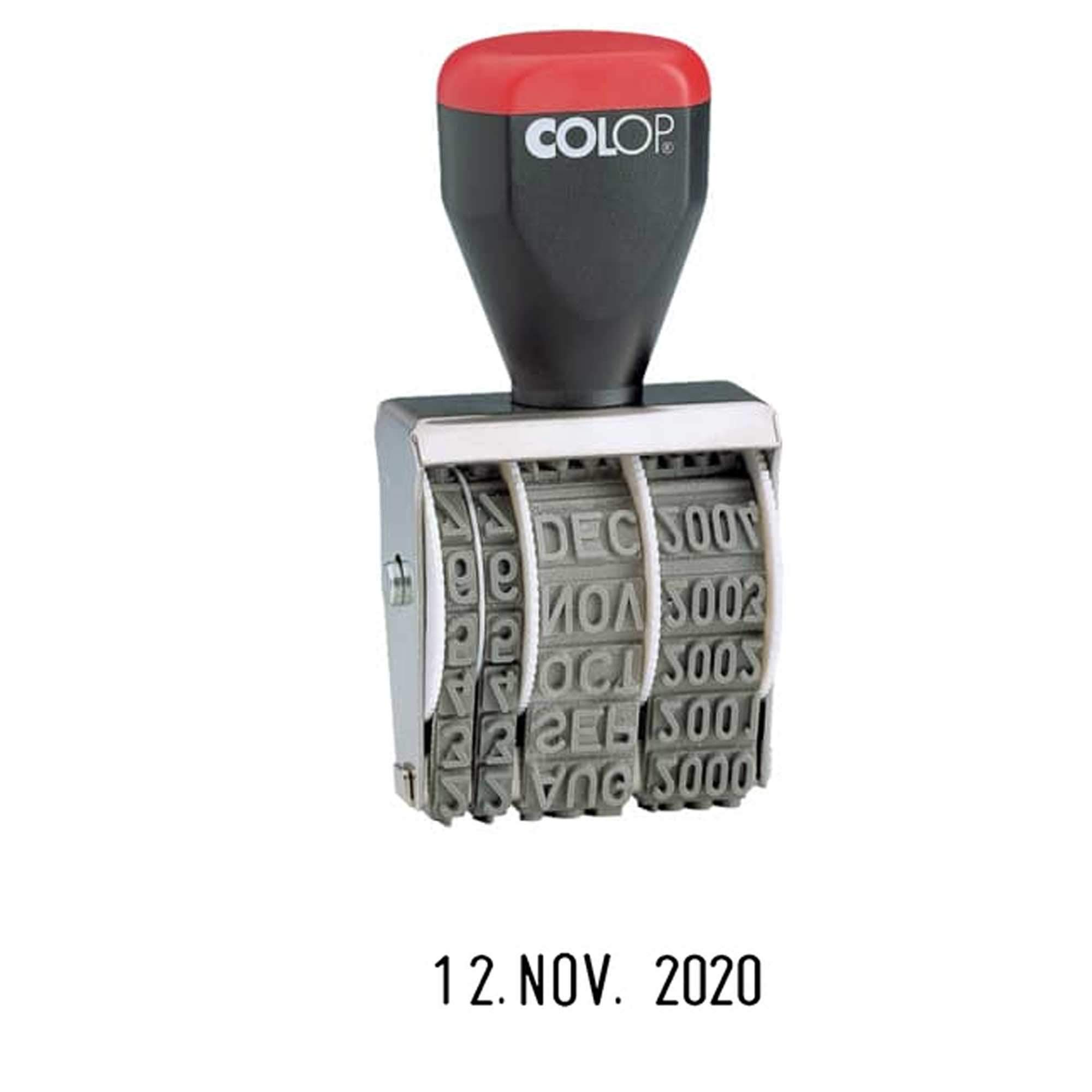 Colop 05000 4200510200 Date Stamp 5 mm Lettering Height