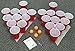 Perfect Life Ideas 30 Pc Beer Pong Set Cool Fun Beer Drinking Party Game to Play for Adults College Students - Includes Cups, Balls, Game Anti Skid Mat More