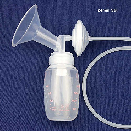 Original SpeCtra Breast Pump PREMIUM Flange Kit Bottle and Nipple for