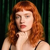 Orange Wig for Women 16 Inch Short Bob Curly Wig Synthetic Material, Ideal for Dramas, Stage Plays Role playing and Colorful Performance Costumes