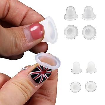Amazon Com Huanghm 100 Pcs Silicone Soft Protecting Needles Glue