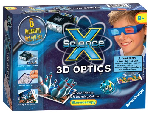 Ravensburger science x 3d optics activity kit