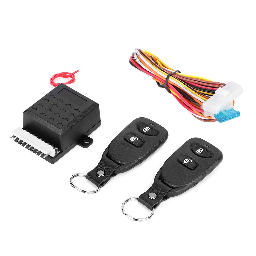 Suuonee Car Remote Lock, Universal Car Central Alarm System Remote Control Anti Theft Key Locking Kit