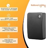 National Lighting IP44 Dusk To Dawn Photocell Sensor Light Switch Outdoor - view 2