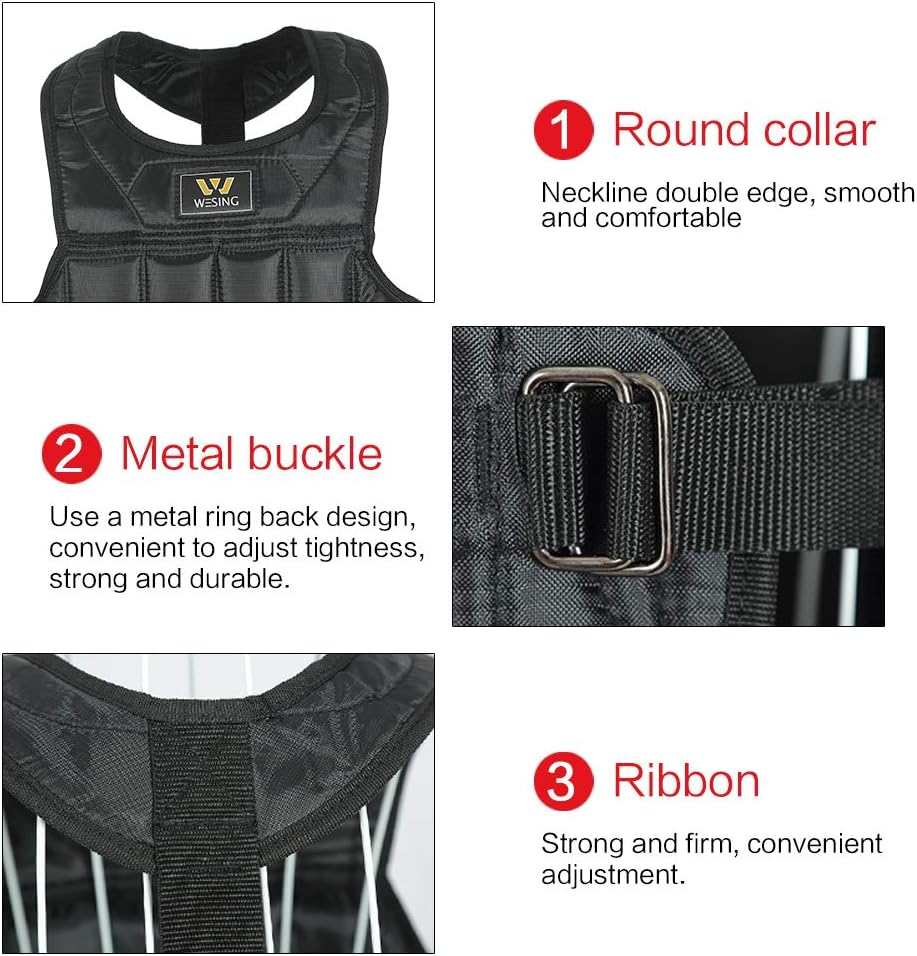 Wesing Martial Arts Muay Thai Boxing Chest Protector MMA Sanda Chest Guard : Sports & Outdoors
