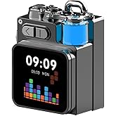 bosta Portable Bluetooth Speaker with Touch Screen, Wireless Stereo Pairing, Wild Mini Rugged Travel Outdoor Speaker, Metal Wild Cool Look, for Travel Home Shower Party Beach Camping Hiking (Gray)