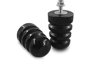 Autoacc Rear Bump Stops, Rear Leaf Spring Bumpers Compatible with Ford 2000-2005 Excursion, 2005-2016 F250, 2005-2019 F350 (Pack of 2)