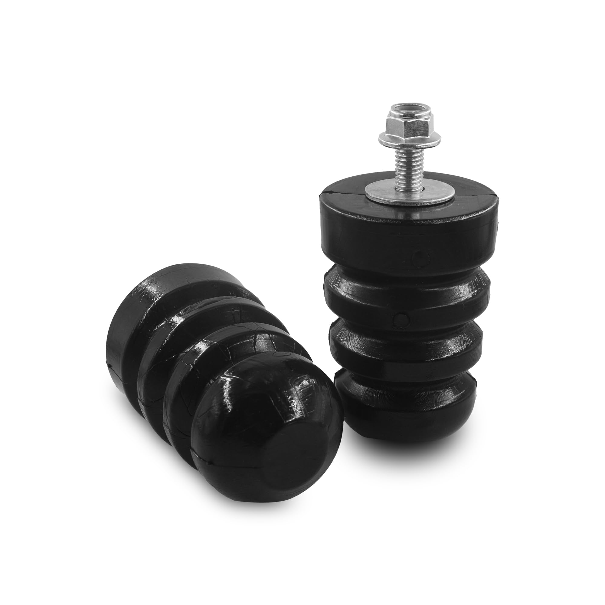 Photo 1 of Autoacc Rear Bump Stops, Rear Leaf Spring Bumpers Compatible with Ford 2000-2005 Excursion, 2005-2016 F250, 2005-2019 F350 (Pack of 2)