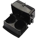 Dasbecan Rear Seat Center Console Passengers Cup Ноldеr Assembly Compatible with Ford Explorer 2011-2015 Replaces# BB5Z-7813562-BA BB5Z7813562BA