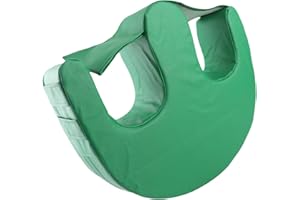 ZASCHMOY Ushaped Patient Turning Pillow Made of PU Leather, Suitable for Bedridden Elderly Patients, with a Fixation Strap to