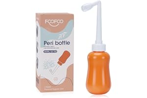 FOOFOO Peri Bottle for Postpartum Care, for Postpartum Essentials, Feminine Care Orange