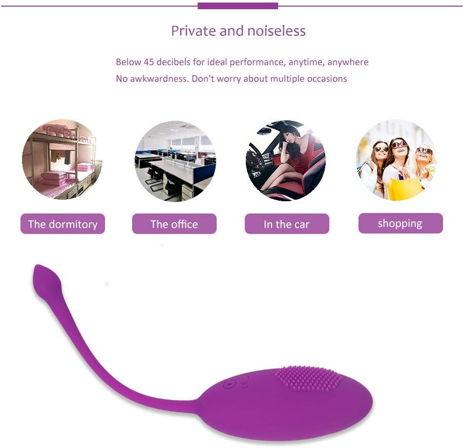 Kegel Ball Wireless Remote Control 10 Vibration Modes Bladder Control Device for Women: Health & Personal Care