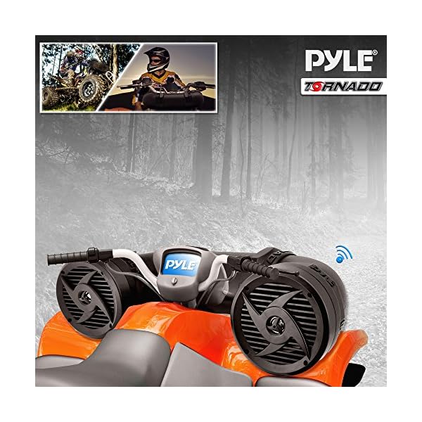 Pyle-PLATV520-500-Watt-65-Inch-35mm-AUX-Input-for-ATV-UTV-4x4s-Tornado-Waterproof-Off-Road-2-Way-Speaker-System-Set-of-2 Pyle-PLATV520-500-Watt-65-Inch-35mm-AUX-Input-for-ATV-UTV-4x4s-Tornado-Waterproof-Off-Road-2-Way-Speaker-System-Set-of-2
