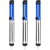 Teenitor Solder Sucker Desoldering Vacuum Pump Solder Removal Tool 3pcs/Pack Desoldering Pump Soldering Sucker Tool