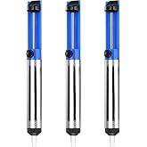 Teenitor Solder Sucker Desoldering Vacuum Pump Solder Removal Tool 3pcs/Pack Desoldering Pump Soldering Sucker Tool