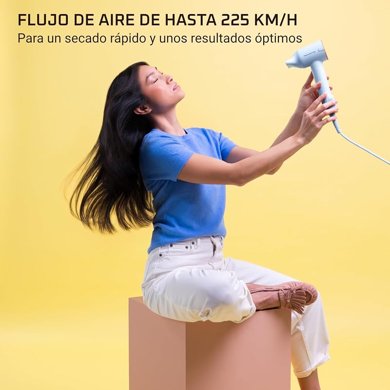 Blumia Secador de Pelo Compacto y Ligero 350g HY5N10