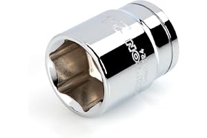 TEKTON 1/2 Inch Drive x 24 mm 6-Point Socket | SHD22124 | Shallow