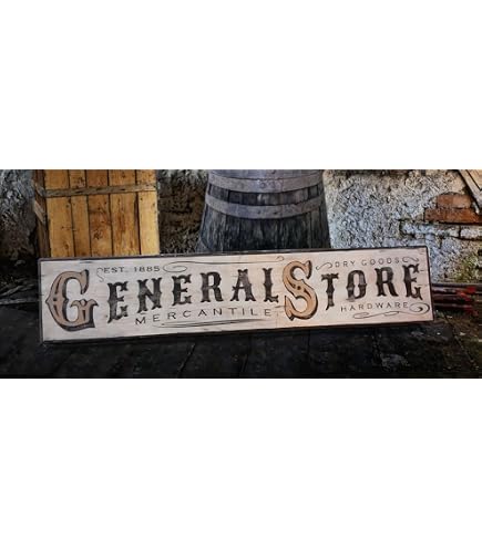 Country Store Sign Clip Art