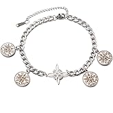 Dreamtimes Witches Knot Bracelet Tetragrammaton Pentagram Bracelet Stainless Steel Celtic Knot Bracelets for Women Men Protection Jewelry Witch Amulet and Talisman