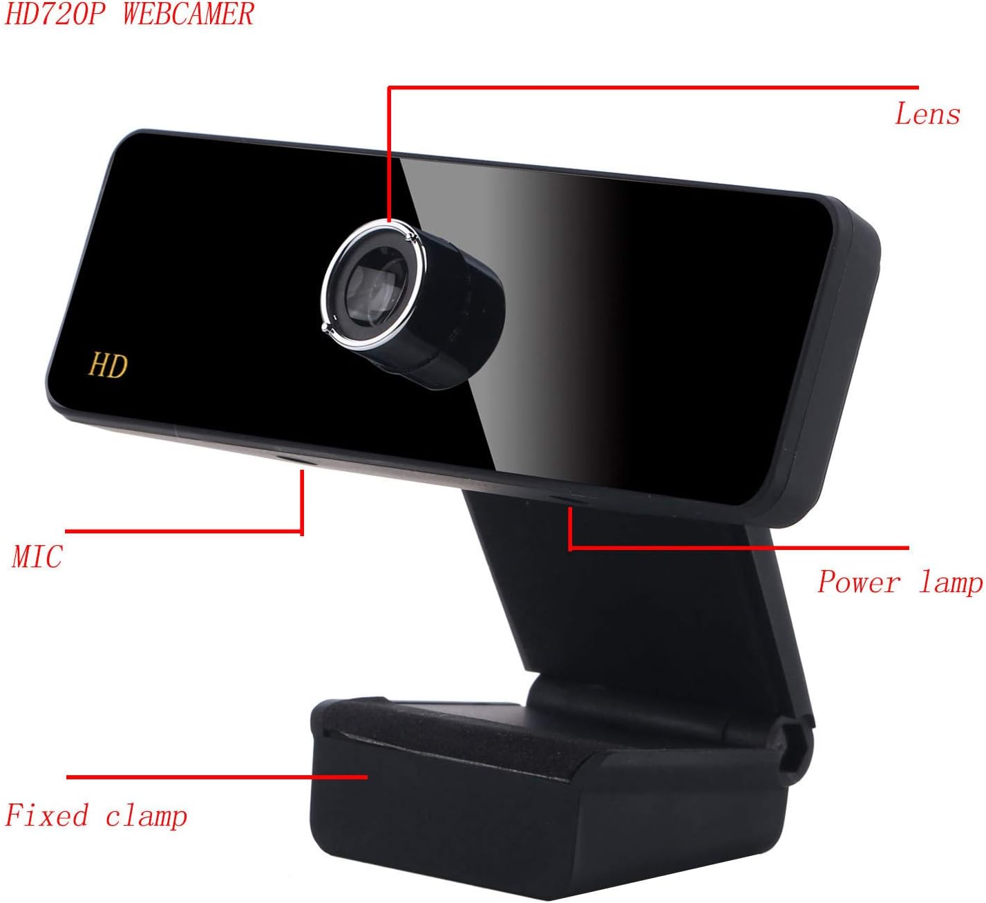 AMLLY HD Webcam Autofocus Web Camera Support 1080 Video Call Computer Peripheral Camera HD Webcams Desktop PC