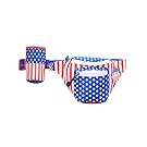 Tipsy Elves American Flag USA Fanny Pack with Drink Holder