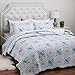Printed Quilt Coverlet Set Full/Queen(86
