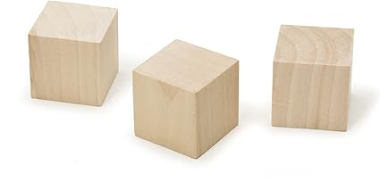 4 inch wooden blocks
