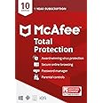 McAfee Total Protection 2022 | 10 Device | Antivirus Internet Security Software | VPN, Password Manager, Dark Web Monitoring 