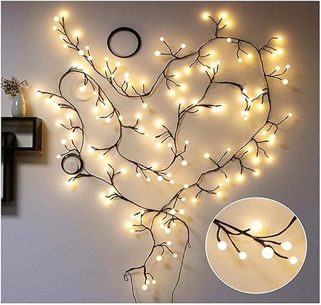 Aluvee Globe String Lights, 72 Bulbs 8 