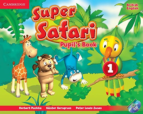 Super Safari Level 1 Pupils Book With Dvd Rom Herbert - 