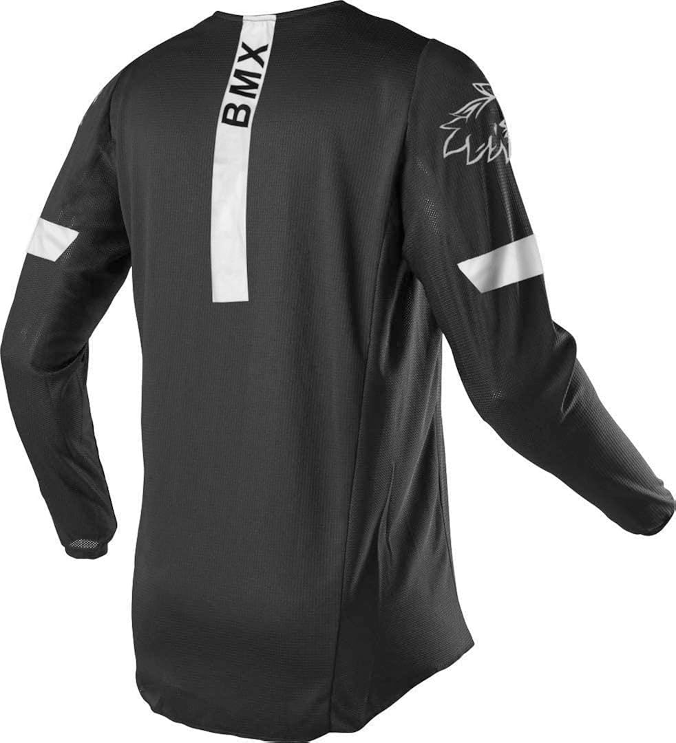 Wisdom Leaves Men's Cycling Jersey Long Sleeve Mountain Bike Jersey BMX Moisture-Wicking T-Shirt: Clothing