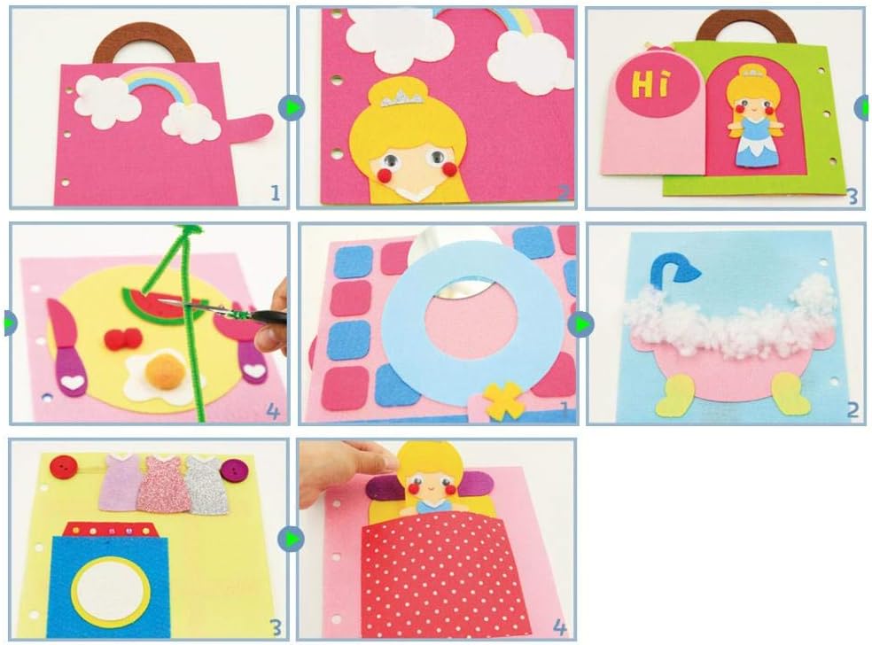 Livre Deveil Bebe Baby Livre A Surprise Premier Livre En Tissu Des Decouvertes Pour Montessori Early Educational Kindergarten Kit De Bricolage Pour Enfants Avec Livre Dimages Fait Maison Bebe Puericulture Eveil