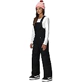 686 Girl's Sierra Insulated Bib - Winter Clothing with Adjustable Straps & Stretch Side Panels - Water & Weather Resistant