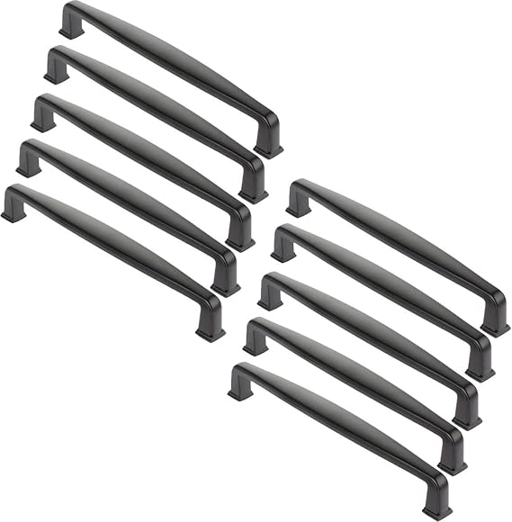 Creatwls Schwarz Möbelgriff Schlafzimmer Schranktür Küche Ziehgriff