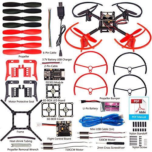 Sunfounder 6d-box mwc multiwii drone quadcopter diy sta…