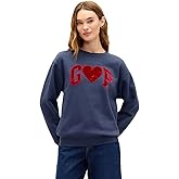 GAP womens Heritage Crew Neck T-Shirt Vintage Navy XS