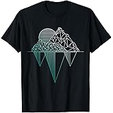 Mountains Vintage Hiking Camping Trekking Climbing Gift T-Shirt