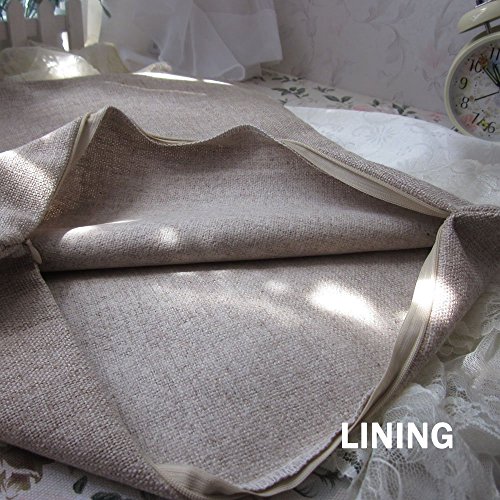 Decorbox Cotton Linen Square Throw Pillow Case Decorative Cushion Cover Pillowcase for Sofa Fashion Deer 18 "X18 "